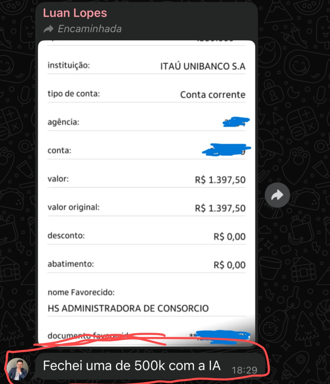Depoimento aluno 3