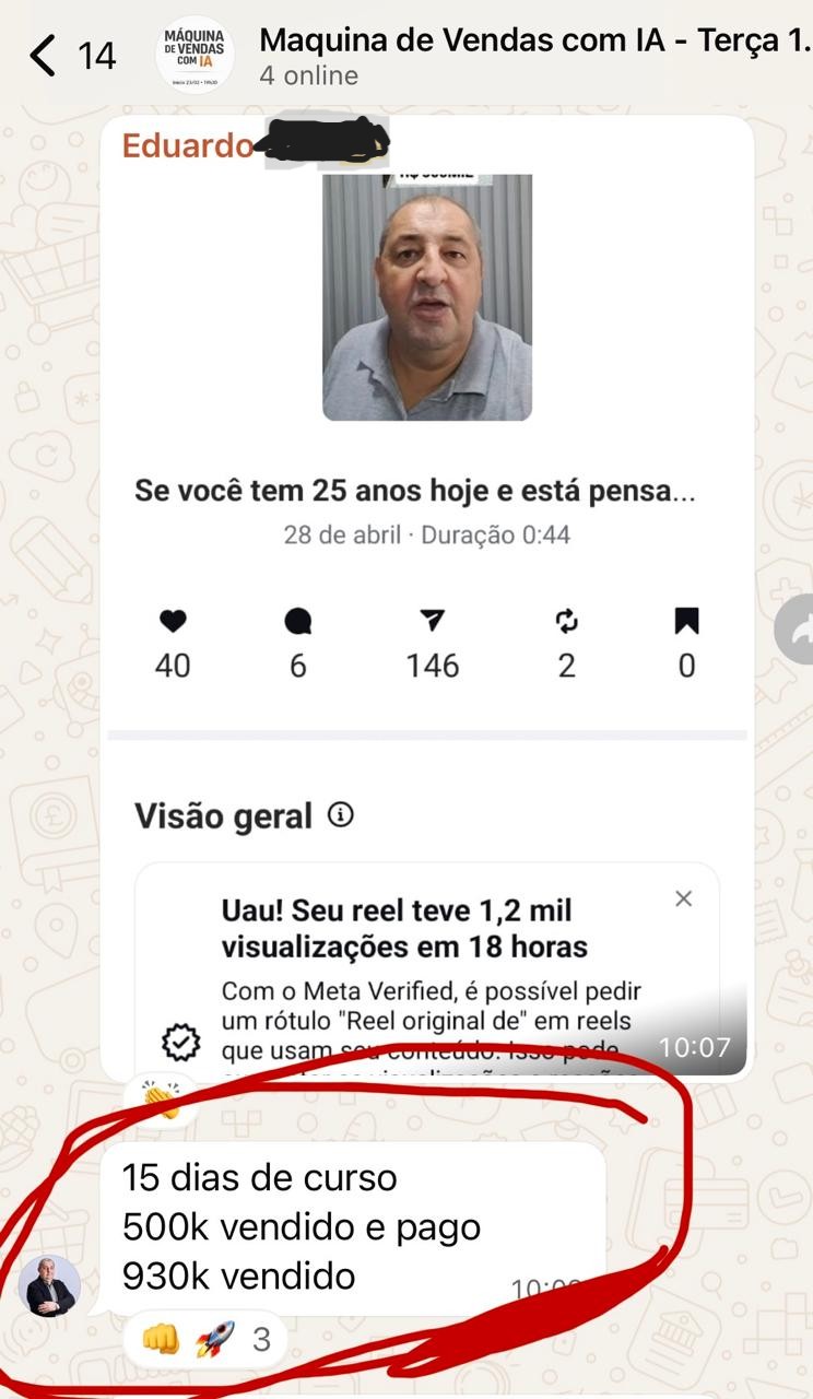 Depoimento aluno 6